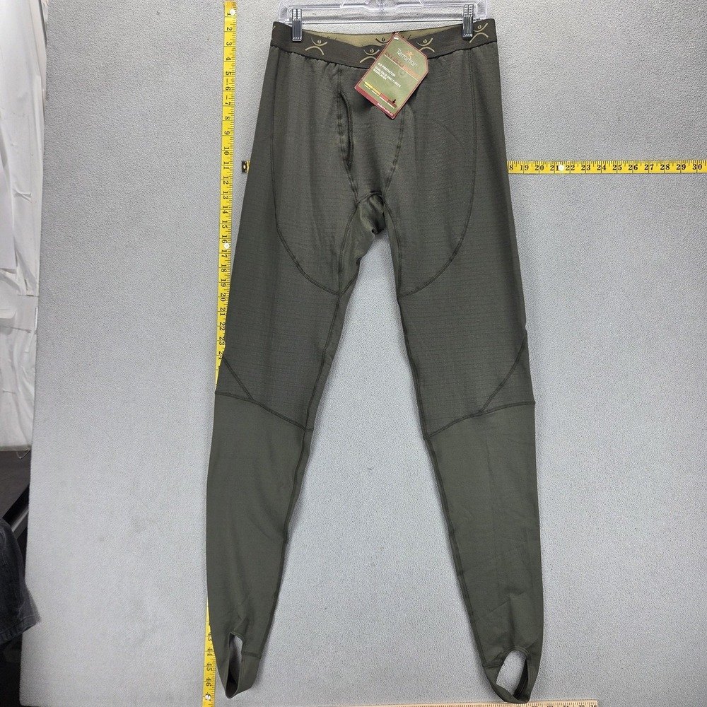 Terramar Pants Mens M Green Predator Heavyweight Outdoor Thermal Base Layer